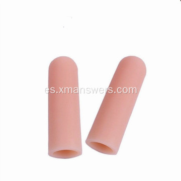 Mangas de dedo de silicona antideslizantes personalizadas para cunas para dedos